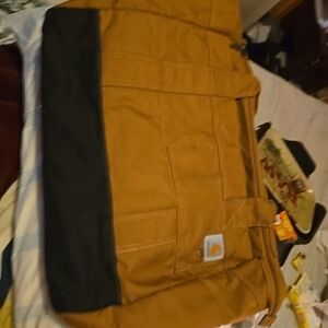 Carhartt Tan and Black Utility Tote